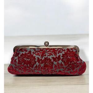 Glenda Gies Chenille Kate Clutch